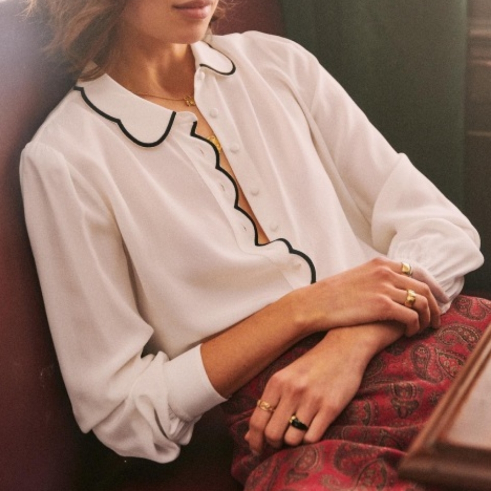 NWOT Sezane Fanny Shirt